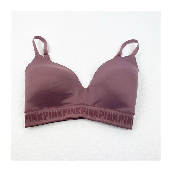 BUY 1 GET 1 FREE Victorias Secret Wear everywhere lightly lined bra mauve 32c - Picture 1 of 11